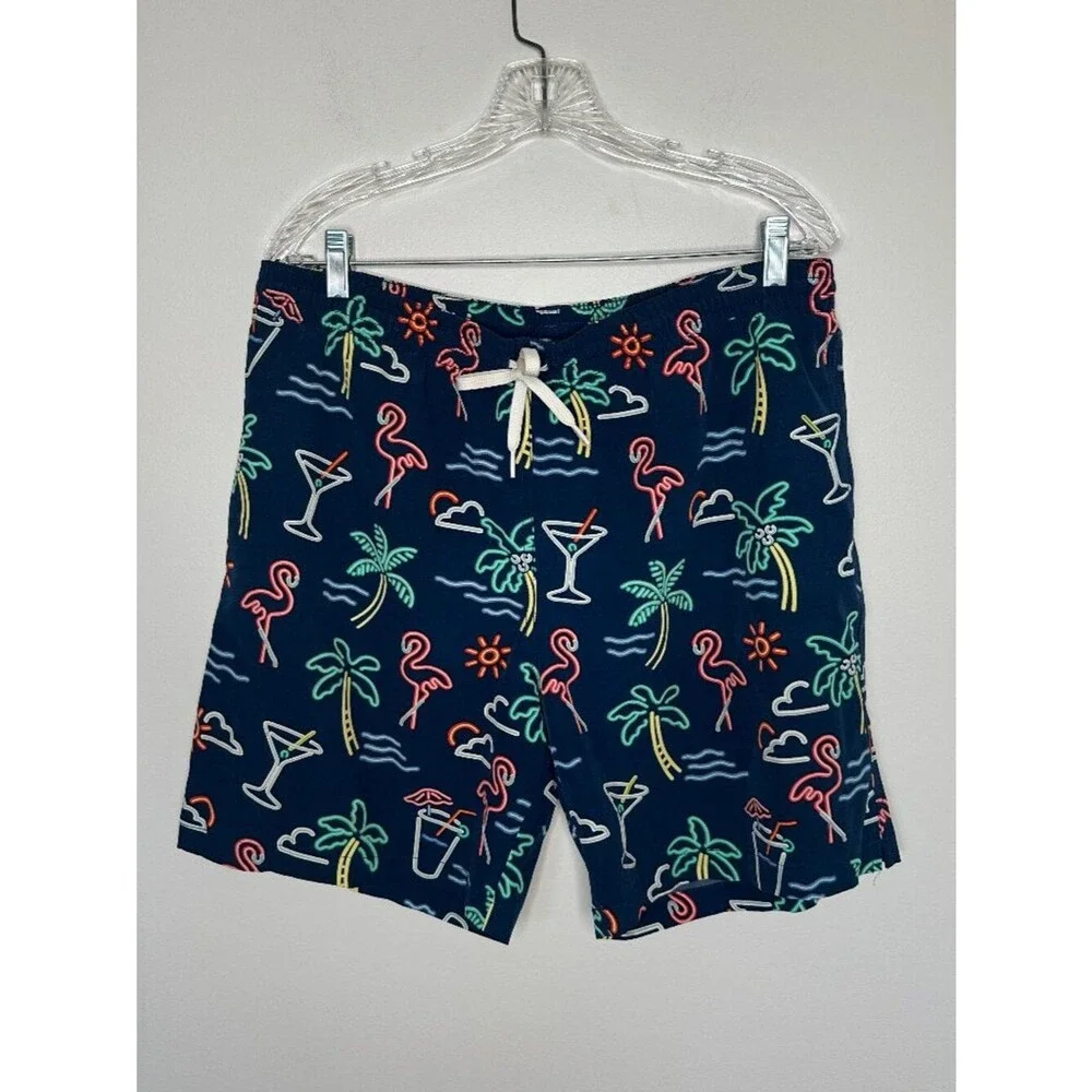 Chubbies Men The Neon Lights Classic Swim Trunk Size Large